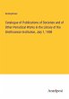 Catalogue of Publications of Societies... - Bild 1