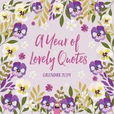 A Year of Lovely Quotes Wall Calendar 2024 (Art Calendar)