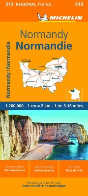 Cover Normandy - Michelin Regional Map 513