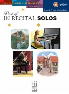 Cover Best of in Recital Solos, Book 6
