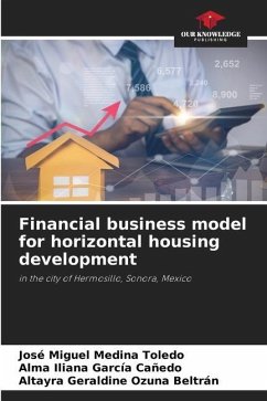 Financial business model for horizontal housing development - Medina Toledo, José Miguel;García Cañedo, Alma Iliana;Ozuna Beltrán, Altayra Geraldine