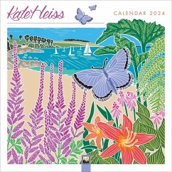 Kate Heiss Wall Calendar 2024 (Art Calendar) - Flame Tree Publishing