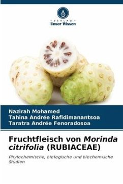 Fruchtfleisch von Morinda citrifolia (RUBIACEAE) - MOHAMED, Nazirah;Rafidimanantsoa, Tahina Andrée;Fenoradosoa, Taratra Andrée