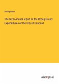 The Sixth Annual report of the Receipts and Expenditures of the City of Concord