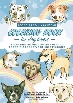 Cover Rocco's Totally Pawsome Coloring Book For Dog Lovers