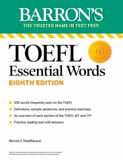 TOEFL Essential Words, Eighth Edition (eBook, ePUB) - Matthiesen, Steven J.