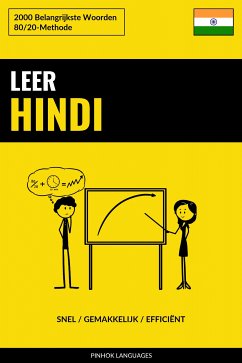 Leer Hindi - Snel / Gemakkelijk / Efficiënt (eBook, ePUB) - Pinhok Languages