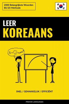 Cover Leer Koreaans - Snel / Gemakkelijk / Efficiënt (eBook, ePUB)