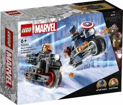 Image of LEGO® Marvel Super Heroes 76260 Black Widows & Captain Americas Motorräder