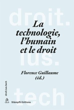 Cover La technologie, l'humain et le droit