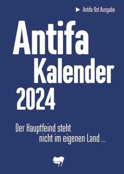 Antifaschistischer Taschenkalender 2024 - Kalendergruppe - Antifa-Ost Ausgabe