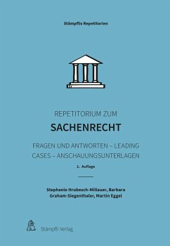 Repetitorium zum Sachenrecht - Hrubesch-Millauer, Stephanie; Graham-Siegenthaler, Barbara; Eggel, Martin