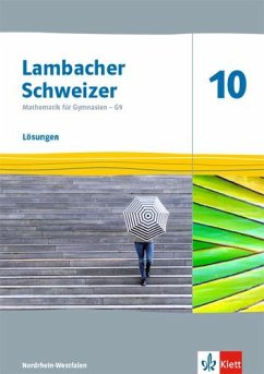 Cover Lambacher Schweizer Mathematik 10 - G9. Lösungen Klasse 10. Ausgabe Nordrhein-Westfalen