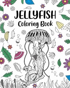 Cover Jellyfish Coloring Book