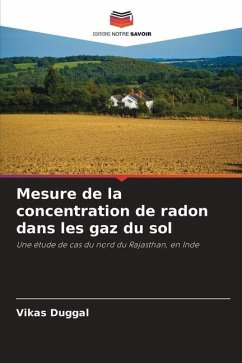 Mesure de la concentration de radon dans les gaz du sol - Duggal, Vikas
