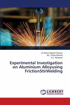 Experimental Investigation on Aluminium Alloyusing FrictionStirWelding