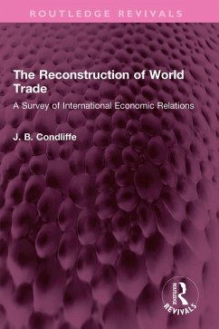 Cover The Reconstruction of World Trade (eBook, ePUB)