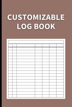 Customizable Log Book - Finca, Anastasia