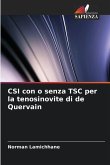 CSI con o senza TSC per la tenosinovite di de Quervain