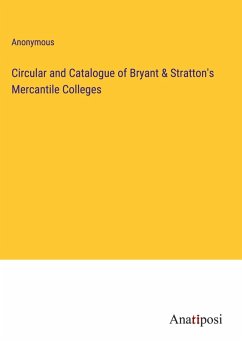 Cover Circular and Catalogue of Bryant & Stratton's Mercantile Colleges