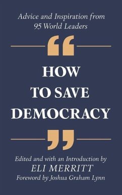 How to Save Democracy