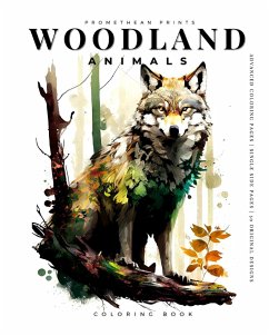Woodland Animals (coloring Book) - Fox, Anton