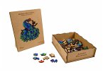 Philos 9081 - Artefakt Holzpuzzle 2in1 Pfau