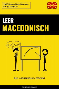 Cover Leer Macedonisch - Snel / Gemakkelijk / Efficiënt (eBook, ePUB)