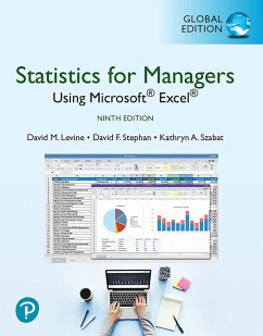 Statistics for Managers Using Microsoft Excel, Global Edition (eBook, ePUB) - Levine, David M.; Stephan, David F.; Szabat, Kathryn A.