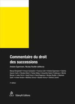 Commentaire du droit des successions - Bergamelli, Manuel;CONSTANTIN, Arnaud;Cotti, Fiorenzo