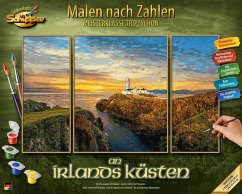 Schipper 609260886 - Malen nach Zahlen, An Irlands Küsen, Triptychon