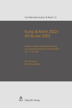 Cover Kunst & Recht 2022 / Art & Law 2022 (eBook, PDF)