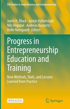 Cover Progress in Entrepreneurship Education and Training