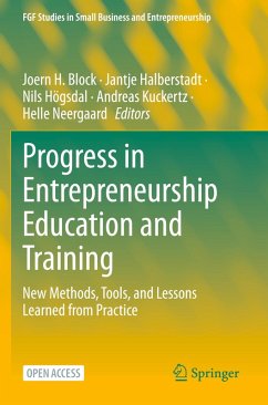 Cover Progress in Entrepreneurship Education and Training