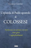 L'epistola di Paolo apostolo ai Colossesi (eBook, ePUB)