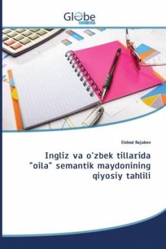 Ingliz va o'zbek tillarida 