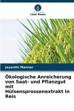 Ökologische Anreicherung von Saat- und Pflanzgut mit Hülsensprossenextrakt in Reis - Mannar, Jayanthi