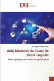 Aide Mémoire de Cours de Génie Logiciel