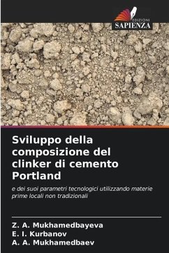 Sviluppo della composizione del clinker di cemento Portland - Mukhamedbayeva, Z. A.;Kurbanov, E. I.;Mukhamedbaev, A. A.