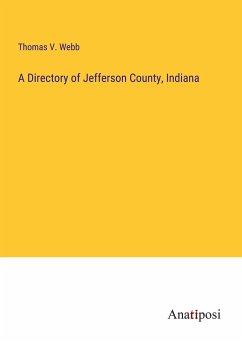 A Directory of Jefferson County, Indiana - Webb, Thomas V.