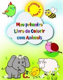 Meu primeiro Livro de Colorir com Animais para crianças 1-3 anos