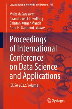 Proceedings of International Conference on Data Science and Applications (eBook, PDF)