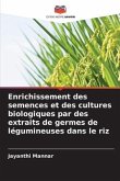 Enrichissement des semences et des cultures biologiques par des extraits de germes de légumineuses dans le riz