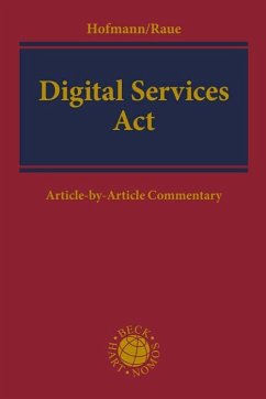 Digital Services Act - Hofmann, Franz;Raue, Benjamin