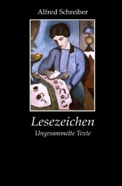 Lesezeichen - Schreiber, Alfred