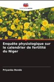 Enquête physiologique sur le calendrier de fertilité du Niger