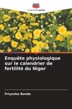 Enquête physiologique sur le calendrier de fertilité du Niger - Bonde, Priyanka