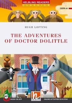 Cover Helbling Readers Red Series, Level 1 / The Adventures of Doctor Dolittle + app + e-zone