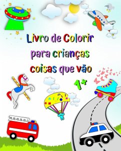 Livro de Colorir para crianças coisas que vão - Kim, Maryan Ben