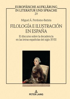 Filología e Ilustración en España - Perdomo-Batista, Miguel Ángel